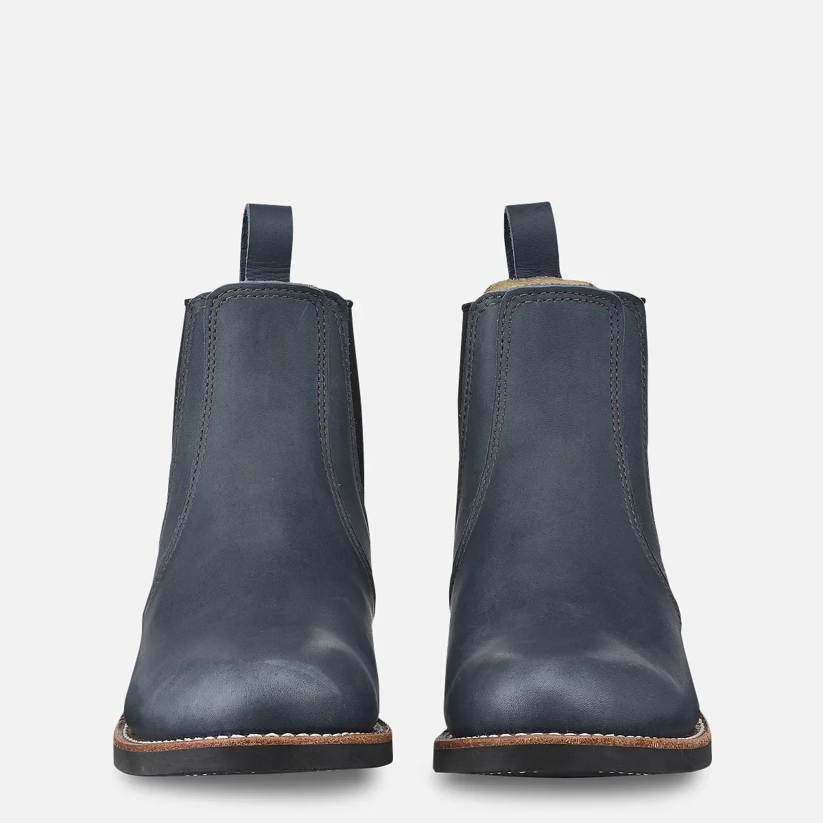 6-inch Chelsea Women's Short Boot in Indigo Legacy Leather
