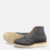 6-inch Round Women's Short Boot in Stone Bluff Leather
