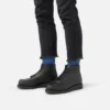 Classic Moc® Women's Short Boot in Black Boundary Leather