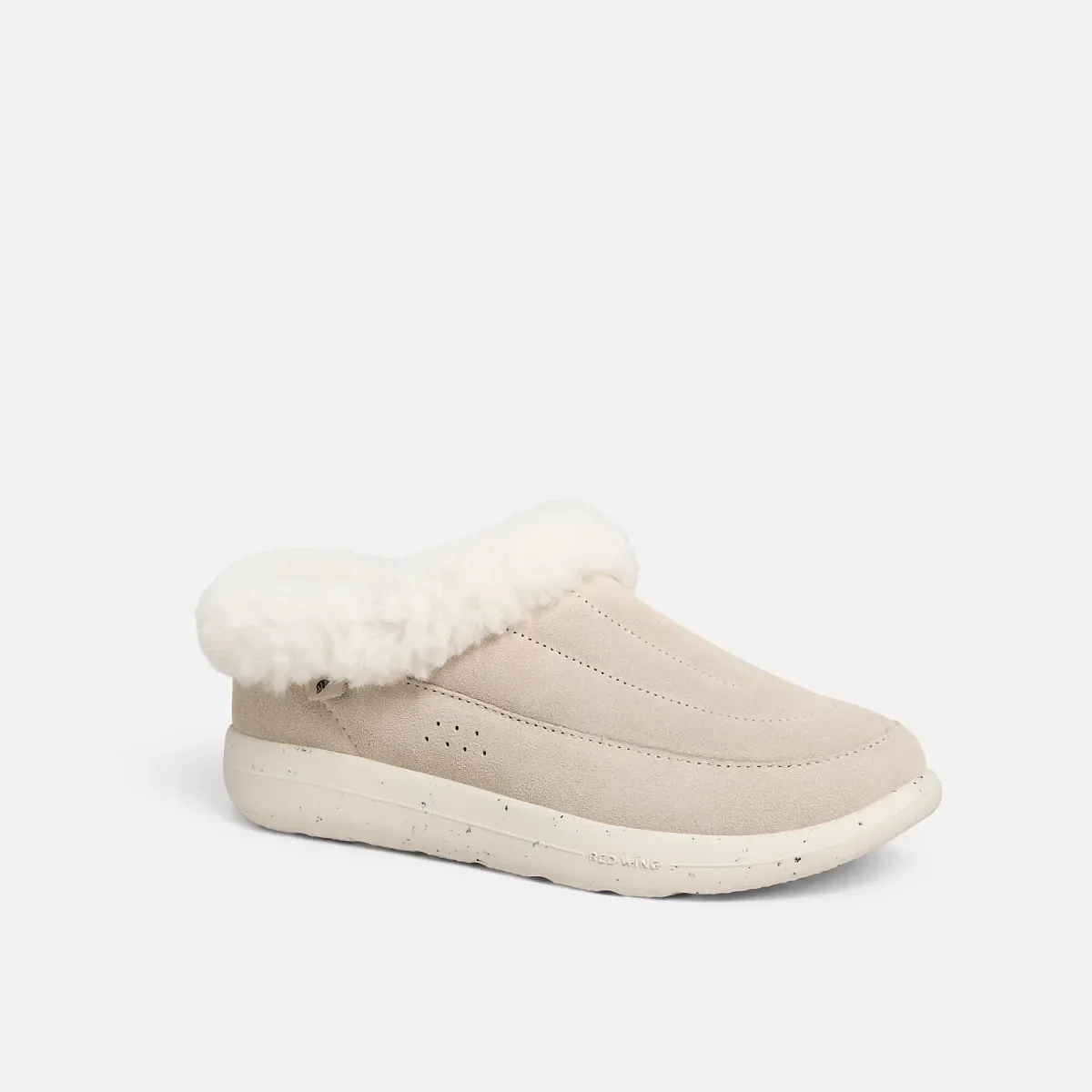 Drift Women's Suede Slip-On in Cream
