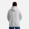 Hoodie with Sleeve Print Men's Hoodie in Light Heather Gray