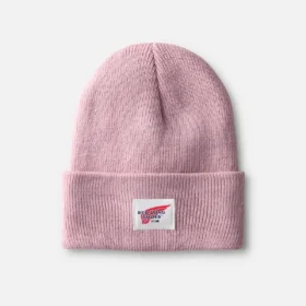 Kids Cuffed Beanie Hat Unisex Kids Cuffed Beanie Hat in Pale Rose