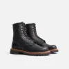 Logger Men's Logger in Black Oil Slick Leather