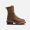 LoggerMax Men's 9-inch Waterproof, Safety Toe Logger Boot