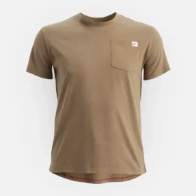Short Sleeve Pocket T-Shirt Men's Short Sleeve T-Shirt in Brown
