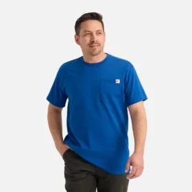 Short Sleeve Pocket T-Shirt Men’s Short Sleeve T-Shirt in Deep Blue
