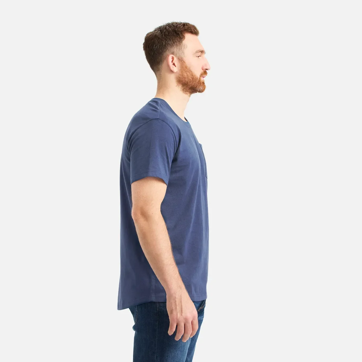 Short Sleeve Pocket T-Shirt Men's Short Sleeve T-Shirt in Navy