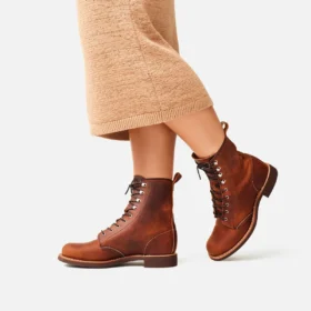 Silversmith Women’s Short Boot in Copper Rough & Tough Leather