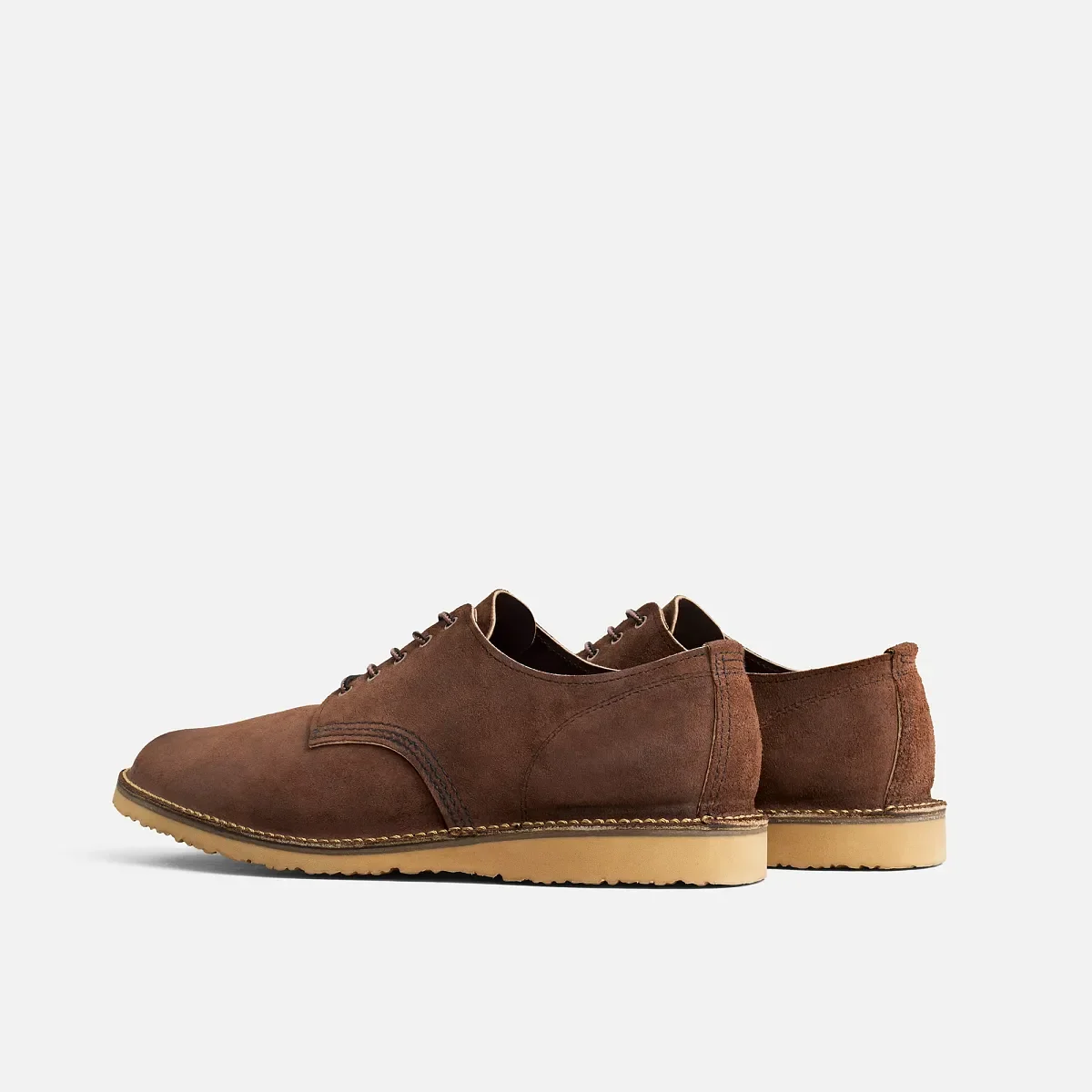Weekender Oxford Men's Oxford in Chocolate Muleskinner Leather